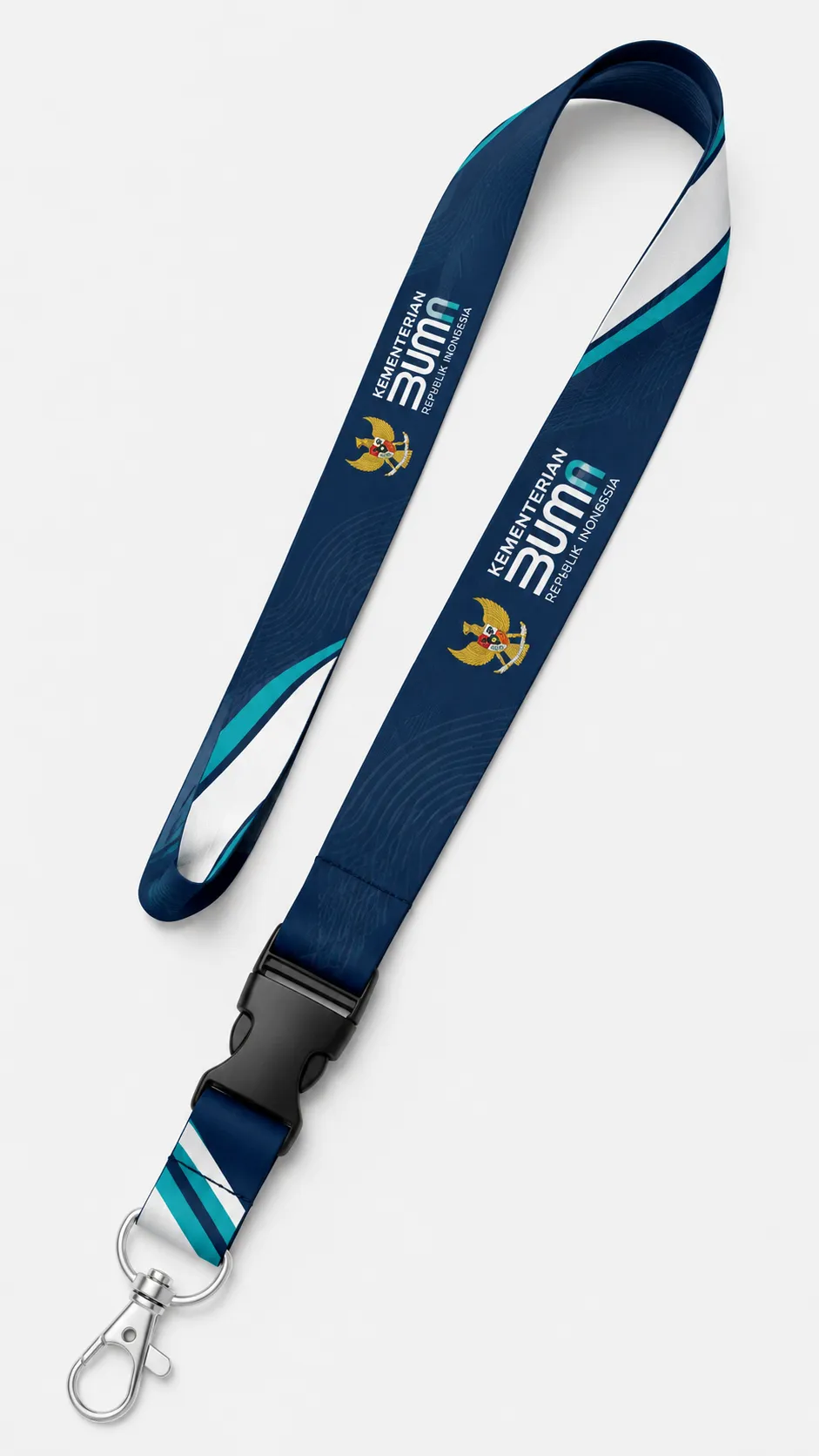 Lanyard Tissue Premium - harga lanyard custom Indonesia transparan per kuantitas